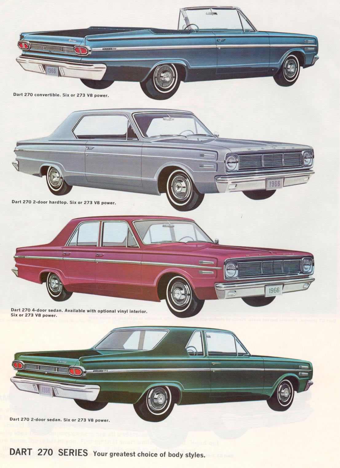 1966 Dodge Brochure Page 4